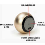 JBL M3 Mini Wireless Bluetooth Speaker Metal Body (Black) - Image 4
